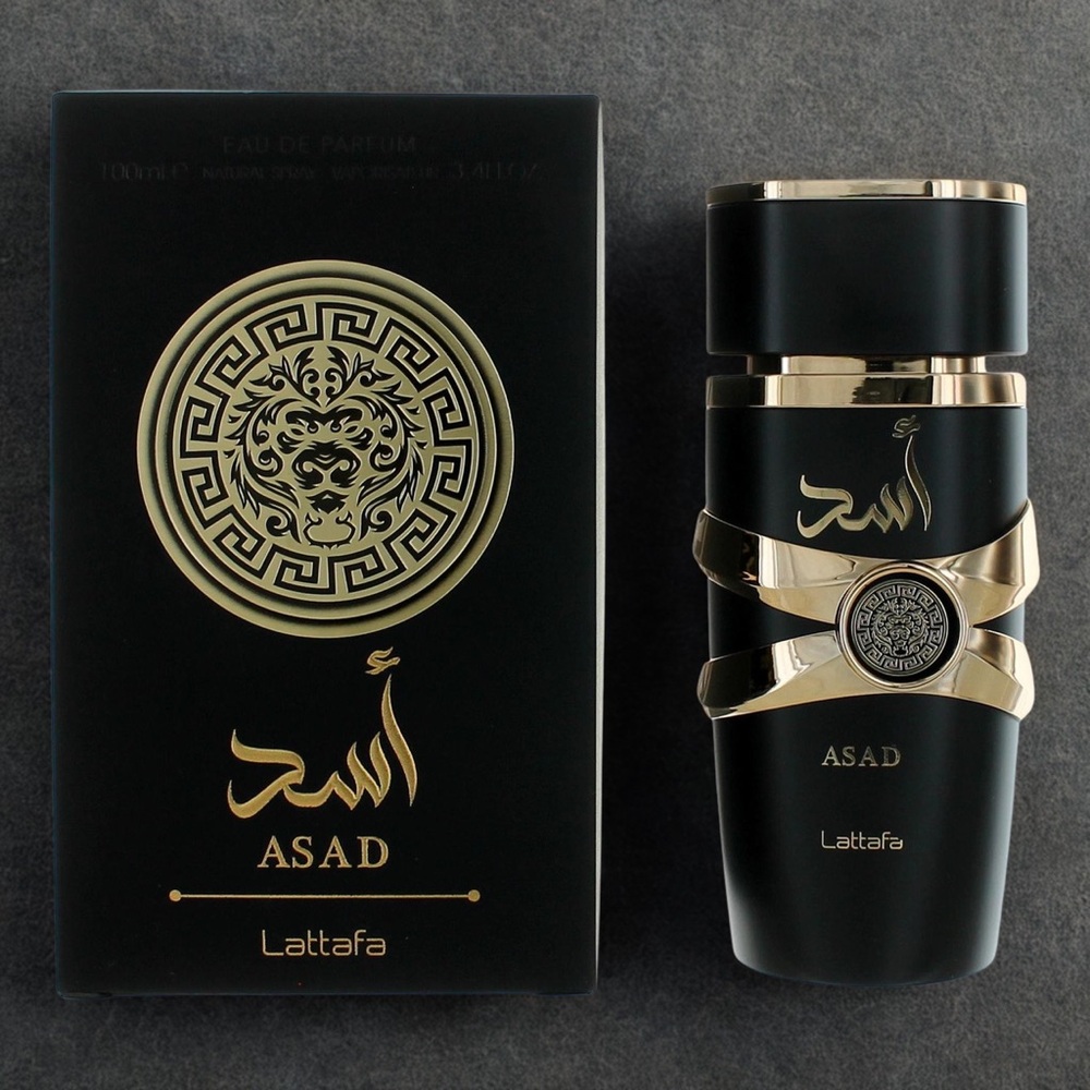 Asad by Lattafa 3.4 oz Eau De Parfum Spray for Men